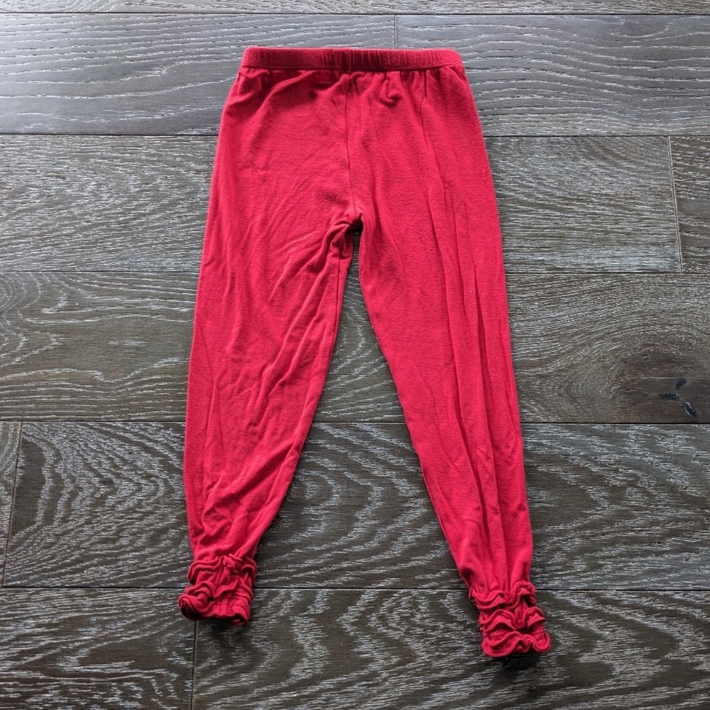 Kickee Pants 3T Babydoll Outfit Set Rose Gold Candy Cane Stripe, Excellent Cndtn - Picture 7 of 7